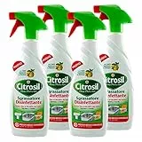 Citrosil Home Protection - Sgrassatore Disinfettante Universale con Vere Essenze di Limone, 650 ml x 4 Pezzi