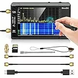 Seesii TinySA ULTRA Analizzatore di Spettro, Analizzatore di Frequenza Portatile 4,0'' 100kHz-5,3GHz con Scheda di Memoria 32GB, 2 in 1 Generatore di Segnale 100kHz-800MHz MF/HF/VHF/UHF