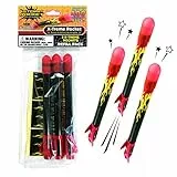 Stomp Rocket X-Treme Rocket Refill Pack, 3 razzi per lanciarazzi - Regalo giocattolo per razzi all'aperto per ragazzi e ragazze - dai 9 anni in su - COMPATIBILE SOLO CON X-TREME ROCKETS