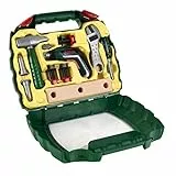 Theo Klein 8394 Bosch Ixolino Case I with Hammer, Spanner and much more I Battery - Powered Ixolino Cordless Screwdriver I Toy for Children Aged 3 Years and up