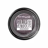 Maybelline New York Color Tattoo Crema Gel Ombretto G 160 Knockout, viola, 53 grammi