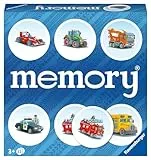 Ravensburger - Memory® Versione Veicoli, 64 Tessere, Gioco Da Tavolo, 3+ Anni