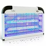 Fly-Bye Lampada Antizanzare - 20 W luce UV – 2800 V rete con catena di sospensione - Lampada Zanzare Interno - Zanzariera Elettrica da Interno - Antizanzare Elettrico - ammazza Zanzare Elettrico