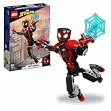 LEGO 76225 Marvel Personaggio Di Miles Morales, Action Figure Di Spider-Man Giocattolo Snodabile, Supereroe Da Collezione, Idea Regalo Di Compleanno Per Bambini