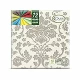 Class CE40-054-PEFC Airlaid Tovagliolo, Carta, Avorio, 40x40x0.48 cm, 12 unità