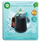Airwick Armonia Istantanea, Confezione con 1 Diffusore di Oli Essenziali e 1 Ricarica alla Fragranza Brezza Oceanica