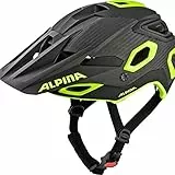 ALPINA ROOTAGE, Casco da Bicicletta Unisex-Adulto, Black-Neon-Yellow, M