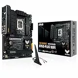 ASUS TUF Gaming B760-PLUS WIFI Scheda madre Intel B760, LGA 1700, ATX, DDR5, PCIe 5.0, 3 slot M.2, WiFi 6E, USB 3.2 Gen 2, Type-C, Nero