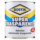 BOSTIK Supertrasparente adesivo a contatto universale superforte a presa rapida latta 750ml Trasparente