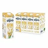ALPRO CLASSICO, Bevanda all'AVENA, 100% vegetale con vitamine B2, B12 e D2 (8 confezioni x 1 Litro)