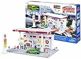 BBurago - Stazione Servizio Street Fire + 1 Veicolo 1/43