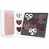 Sweethearts - 6 cuori di cioccolato con condimenti | Regalo d'amore | Donna | Man | San Valentino | Regalo per amore | Ti amo | Cioccolato | Natale | Amico | Partner | bambini | signora