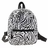 Generico moda donne modello animale stampa zaino zaino casuale borse zaino, Motivo zebrato., 41CM*27CM*12CM