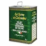 Le Terre di Colombo - Olio Extravergine d'oliva 100% Italiano - in Tanica - 3 Litri