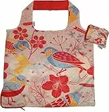 Chilino Nature - Borsa Pieghevole, 47 x 41 cm, Riutilizzabile ed Ecologica, capiente e Resistente