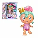 The Bellies From Bellyville - Biggie Blinky Queen, bambola sorelle maggiori dei bambini Bellie, si gonfia mentre si mangia e cade il dente, regalo per ragazze e ragazzi +3 anni, famoso (700017315)