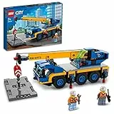 LEGO 60324 City Great Vehicles Gru Mobile, Camion Giocattolo per Bambini, Ragazzi e Ragazze dai 7 Anni in su, Veicoli da Cantiere, Giochi Creativi, Idee Regalo