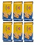 Zeus Party Crackers Schar Senza Glutine Senza Latosio per Persone Intolleranti 6 Confezioni da 210g