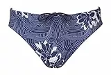 Emporio Armani Low Brief Graphic Patterns, Slip da nuoto Uomo, Flowers, 54
