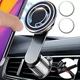 Supporto Magnetico Per Telefono da Auto,Supporto Per Telefono Cellulare Magnetico Girevole a 360°, Compatibile Con Supporto Per iPhone e Samsung
