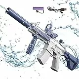 Pistola ad acqua elettrica potenziata, a Lunga Distanza, Ripetitore Potente, Giocattolo Blaster, Water Gun Automatica Ricaricabile, Adulti, Bambini