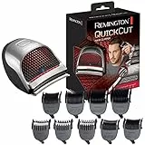 Remington Tagliacapelli, lama tecnologia curvecut, Maneggevole, 9 Pettini Guida (1.5 - 15 mm), Ricaricabile/ Rete, Lavabile, carica rapida 10 min, QuickCut HC4250