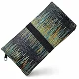 GUGGIARI® Porta Tabacco Cartine e Filtri - Astuccio Portatabacco in Tessuto Realizzato a Mano - Porta Tabacco Donna/Uomo (Etnic Plaid - Multi)