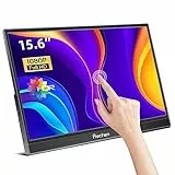 Prechen TouchScreen Monitor Portatile 15.6 Pollici FHD 1080P USB-C per Laptop HDMI Kickstand & Doppio Altoparlante Esterno HDR Computer Schermo per PC Xbox PS4 Switch