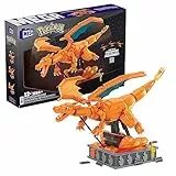 MEGA Pokémon - Kinetic Charizard, set da costruzione da 1664 pezzi, personaggio meccanizzato con movimento realistico e alto 28 cm, da collezione, giocattolo per bambini, 12+ anni, HMW05