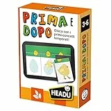 Headu Prima E Dopo Gioca Con I Primi Concetti Temporali It25442 Gioco Educativo Per Bambini 3-6 Anni Made In Italy