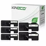 Kineco 5x toner sostituisce TK5240 2x bk 1x cmy Multipack per Kyocera Ecosys M5526cdw P5026cdn