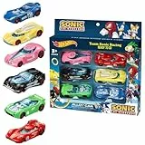 BSNRDX Macchinine Giocattolo per Bambini 6 Pezzi Mini Modellini di Auto Pull Back Friction Car Metallo Giocattoli di Auto da Corsa Perfette come Regali di Compleanno per Bambini Regali di Natale
