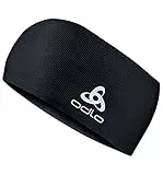 ODLO 772010-15000 HEADBAND MOVE LIGHT - BLACK Fascia sportiva unisex BLACK Taglia 1-Size