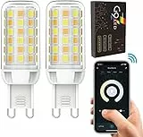 G9 smart bulbs Lampadine Alexa Lampadina Smart LED G9 Intelligente WiFi Lampada Sincronizzazione 3W 320LM Dimmerabile Controllo dell'app Compatibile con Alexa Echo Google Home,G9 LED Bulb Smart ( Colo