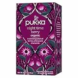 Pukka Herbs Night Time Berry Tisana Biologica Rilassante, 20 filtri