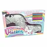 Nice Group - Unicorn Color Me Plush, Cuscino Unicorno Colorabile per Bambini