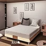 Baldiflex Emporio Materasso Matrimoniale Memory Plus Top Air Misura 160 x 190 x 25 cm Ergonomico 7 Zone Differenziate Sfoderabile Silver Safe