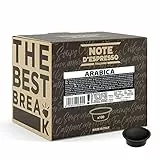 Note D'Espresso, Arabica, Capsule Compatibili Soltanto con sistema LAVAZZA* A MODO MIO*, 100 caps X 7g