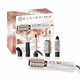 Bellissima My Pro Imetec GH18 1100 Modellatore Ad Aria, Rivestimento Spazzole In Ceramica, 5 Accessori Per Realizzare Capelli Lisci E Luminosi, A Onde Morbide O Ricci Stretti, 1000 W