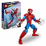 LEGO 76226 Marvel Personaggio Di Spider-Man Giocattolo, Set Con Action Figure Snodabile, Film Supereroi, Modellino Da Collezione, Giochi Per Bambini E Bambine
