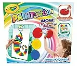 CRAYOLA Paint-sation: Cavalletto da tavolo | Kit di pittura senza fuoriuscite | Ideale per bambini dai 3 anni in su