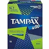 TAMPAX&GO SUPER, Confezione da 18 Tamponi