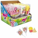 Marshmallow Casa Del Dolce Mix Pop 15 pezzi da 65 g Espositore Molly Pops