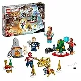 LEGO Marvel 76267 Calendario dell'Avvento Avengers 2023, 24 regali tra cui Capitan America, Spider-Man, Iron Man e altro ancora