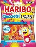 Haribo Ciucciotti Frizzi, Caramelle Gommose Frizzanti, Gusto Frutta, Ideali per Feste e Dolci Momenti di Relax - 100gr