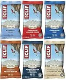 Clif Bar Variety Pack (6 x 68 g) | il popolare barretta energetica dagli Stati Uniti | Mixbox per testare 6 gusti