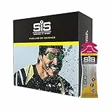 Science In Sport GO Gel Energetico Isotonico, Gel Energetico Ciclismo e Running, Povero di Zuccheri, Gusto Ciliegia (60ml x 15 Bustine)