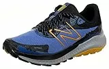 New Balance DynaSoft Nitrel V5 - Scarpe da trail running da uomo, Blu marino/nero/girasole, 10.5