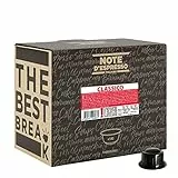 Note D'Espresso, Classico, Capsule Compatibili Soltanto con sistema CAFFITALY*, 100 caps X 6.8g