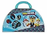 Undercover PPAT4220 Paw Patrol, set da 51 pezzi, con gessetti a cera, pennarelli a fibra, acquerelli, matite colorate e molti accessori